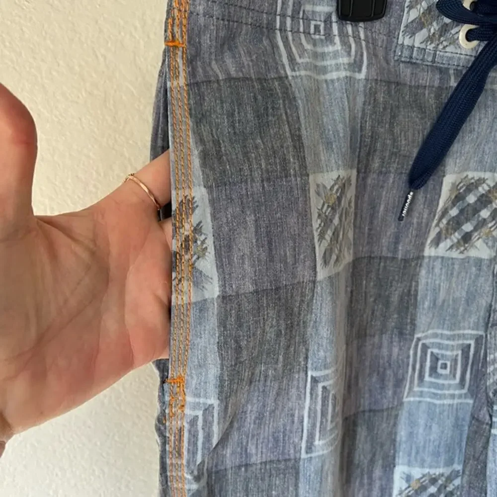 Reyn Spooner Blue/Grey Board Shorts -‎ 30